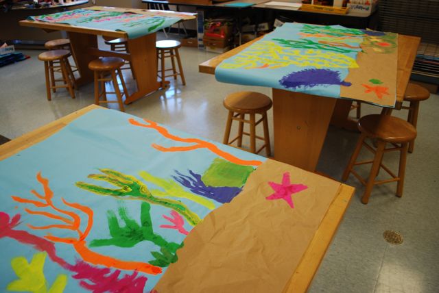 murals-drying-on-the-tables_5434280129_o