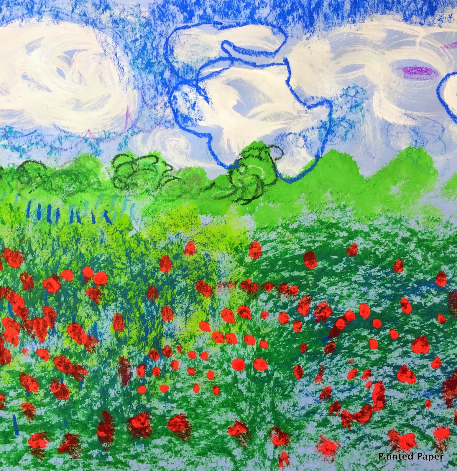 Monet’s Fields of Poppies