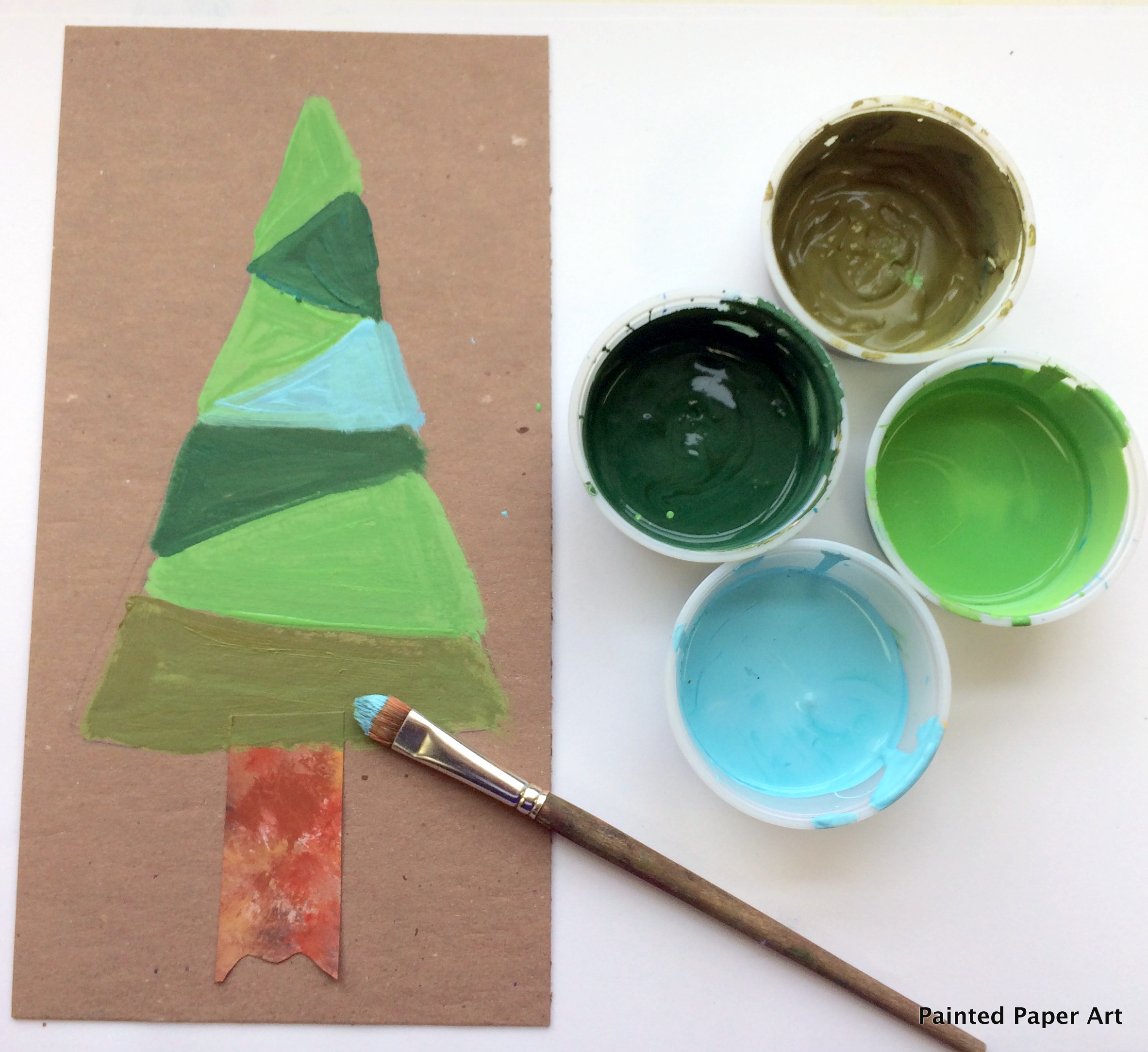 The Magical Forest – Painted Paper Art