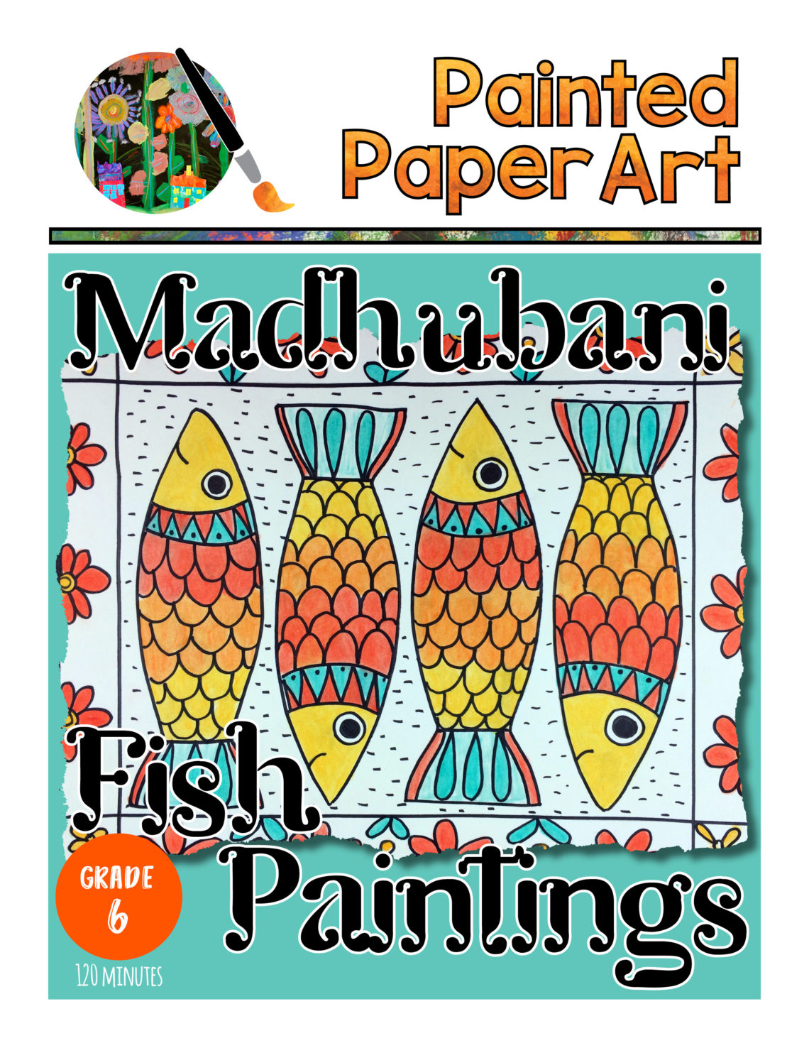 Travel the World of Art India Painted Paper Art