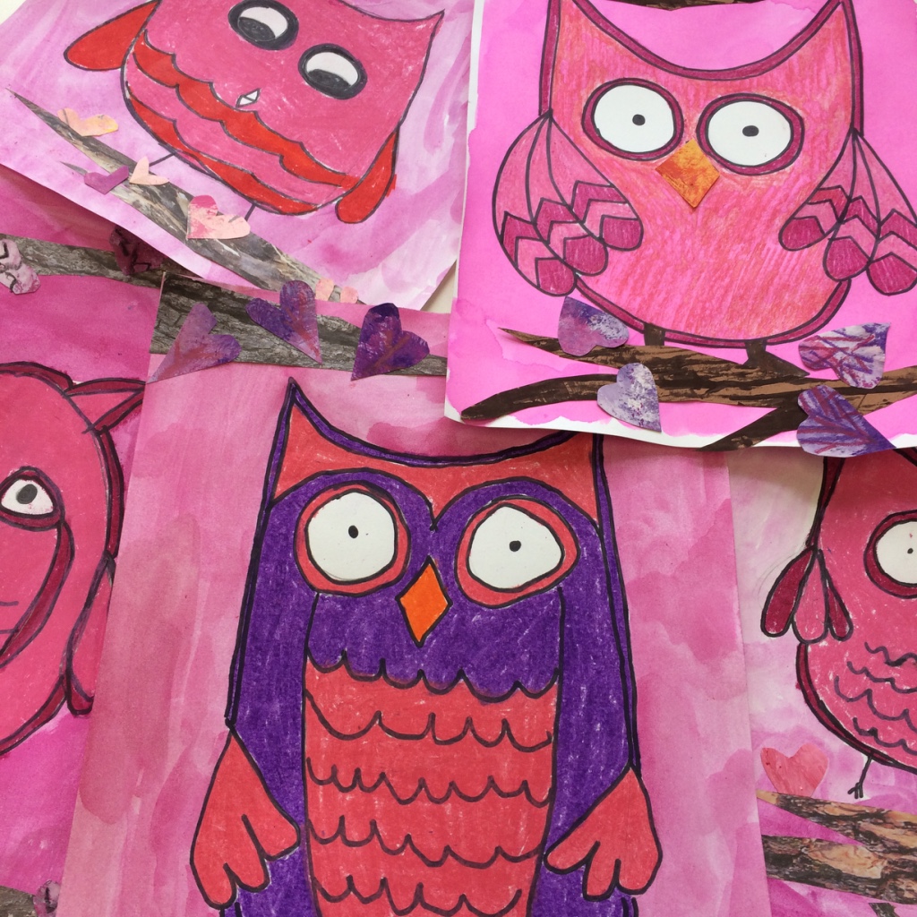 Valentine’s Day Owls