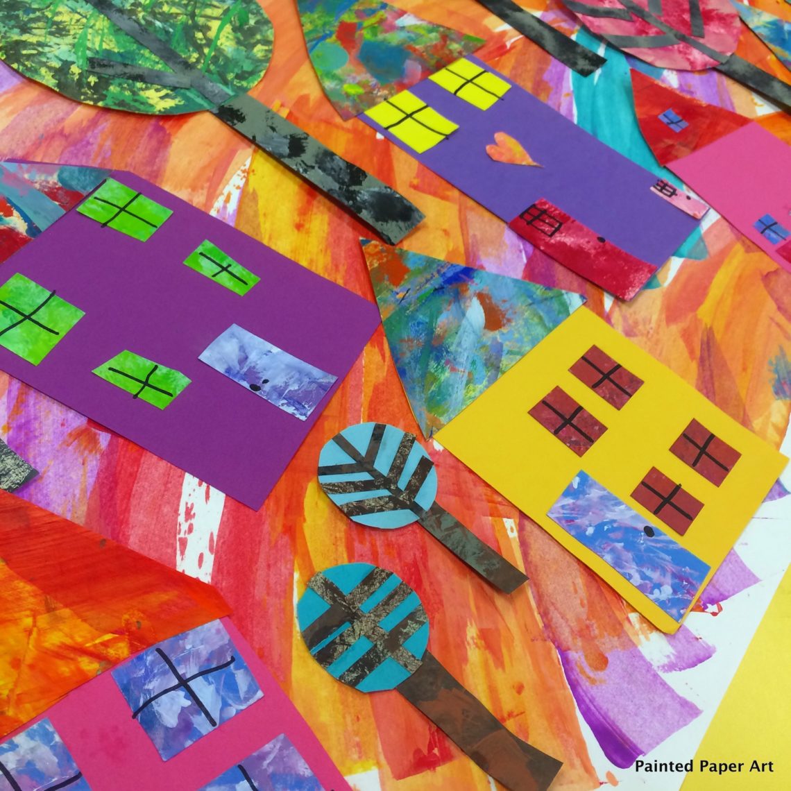 Maybe Something Beautiful Painted Paper Art