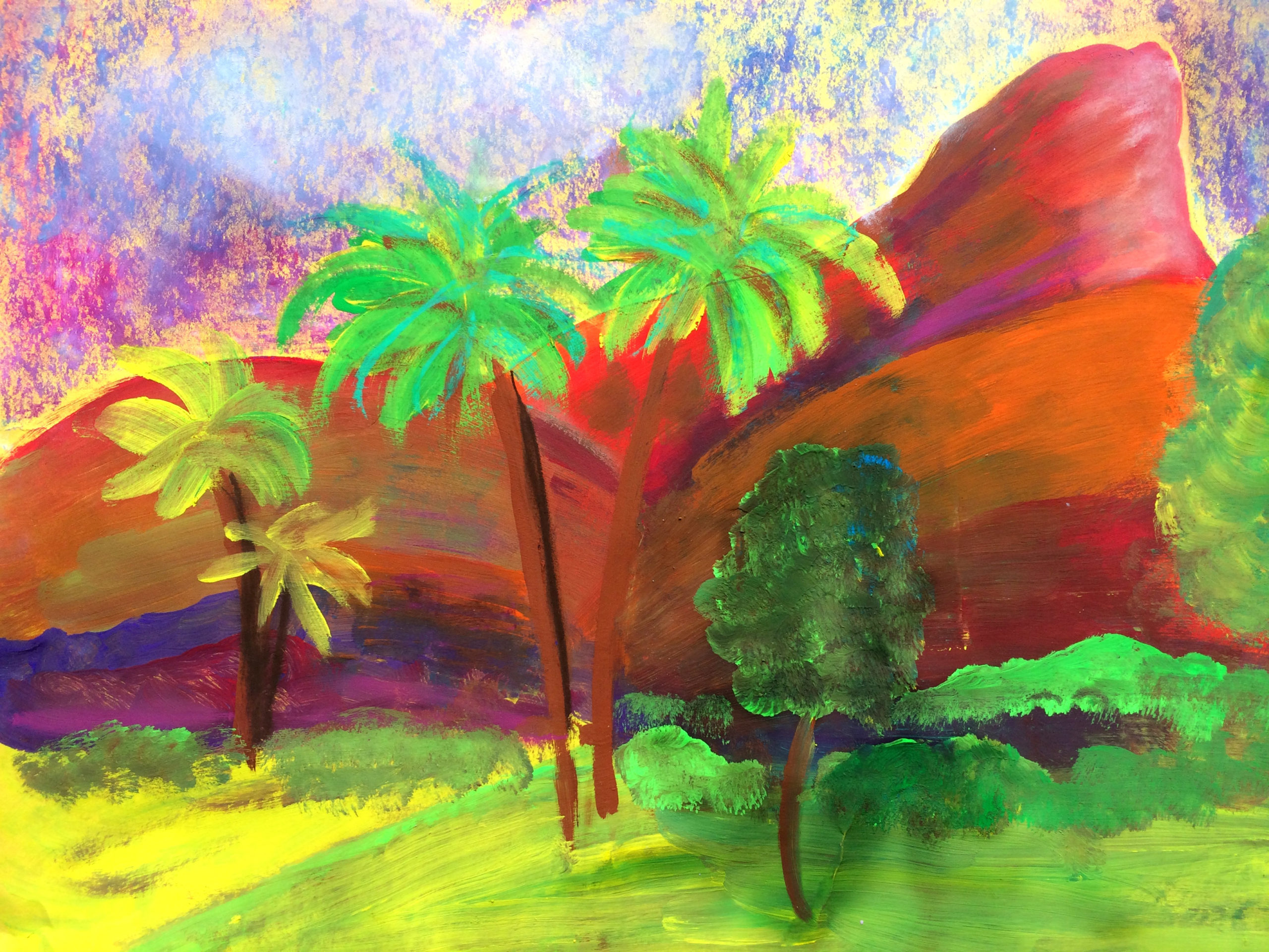 Paul Gauguin: Landscapes and Tiki Sculptures