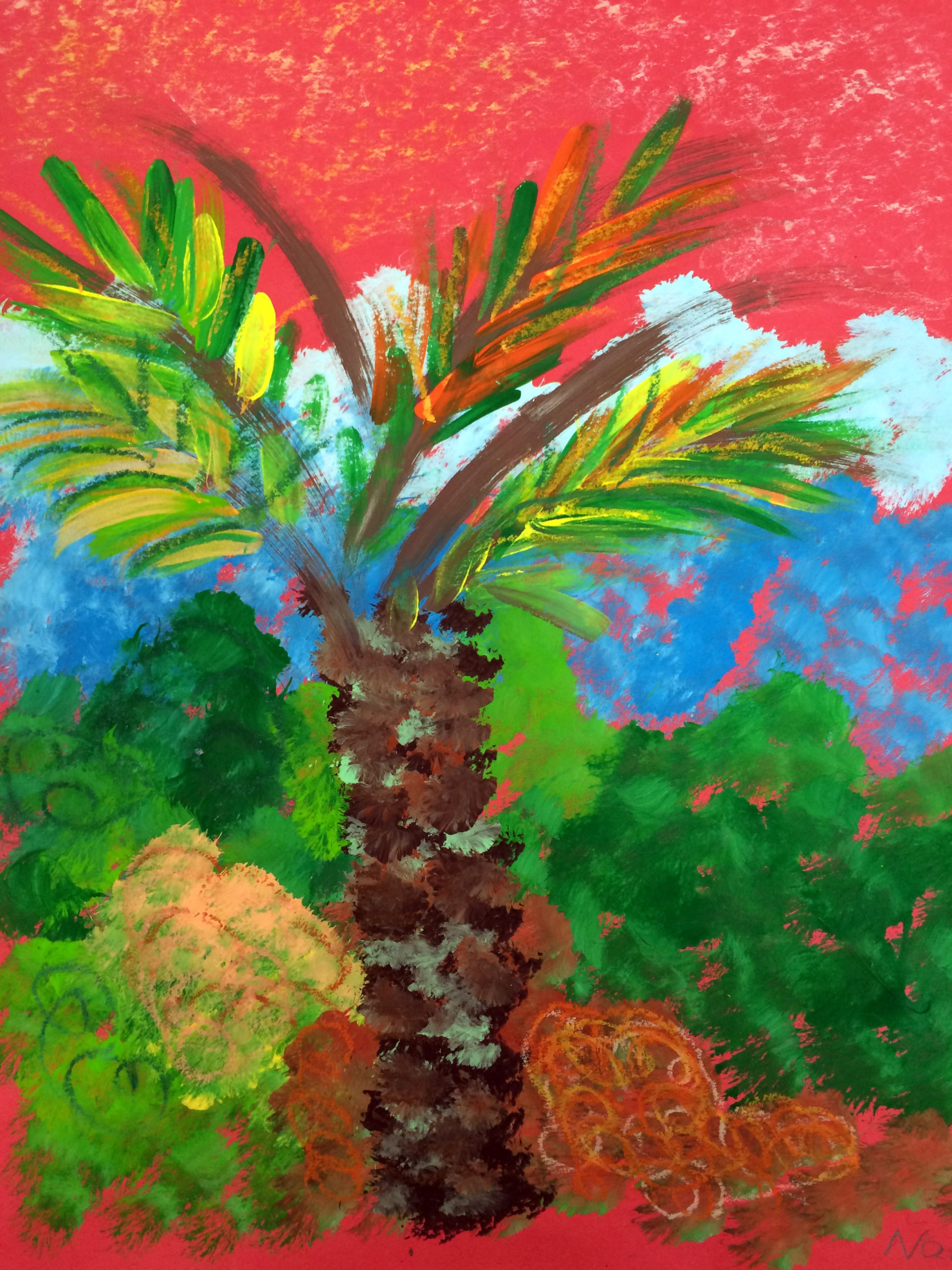 Gauguin: Tropical Palm Trees