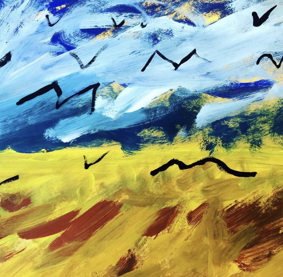 Van Gogh’s Wheatfield with Crows