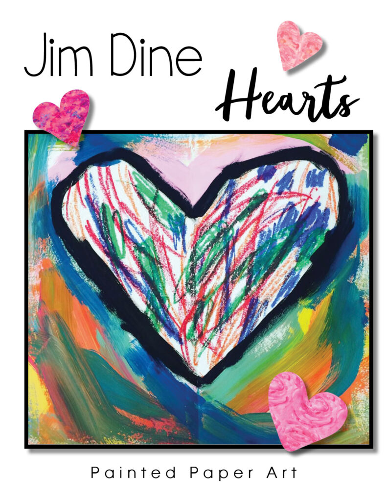 Easy Heart Painting Using Oil Pastels and Watercolour Paints