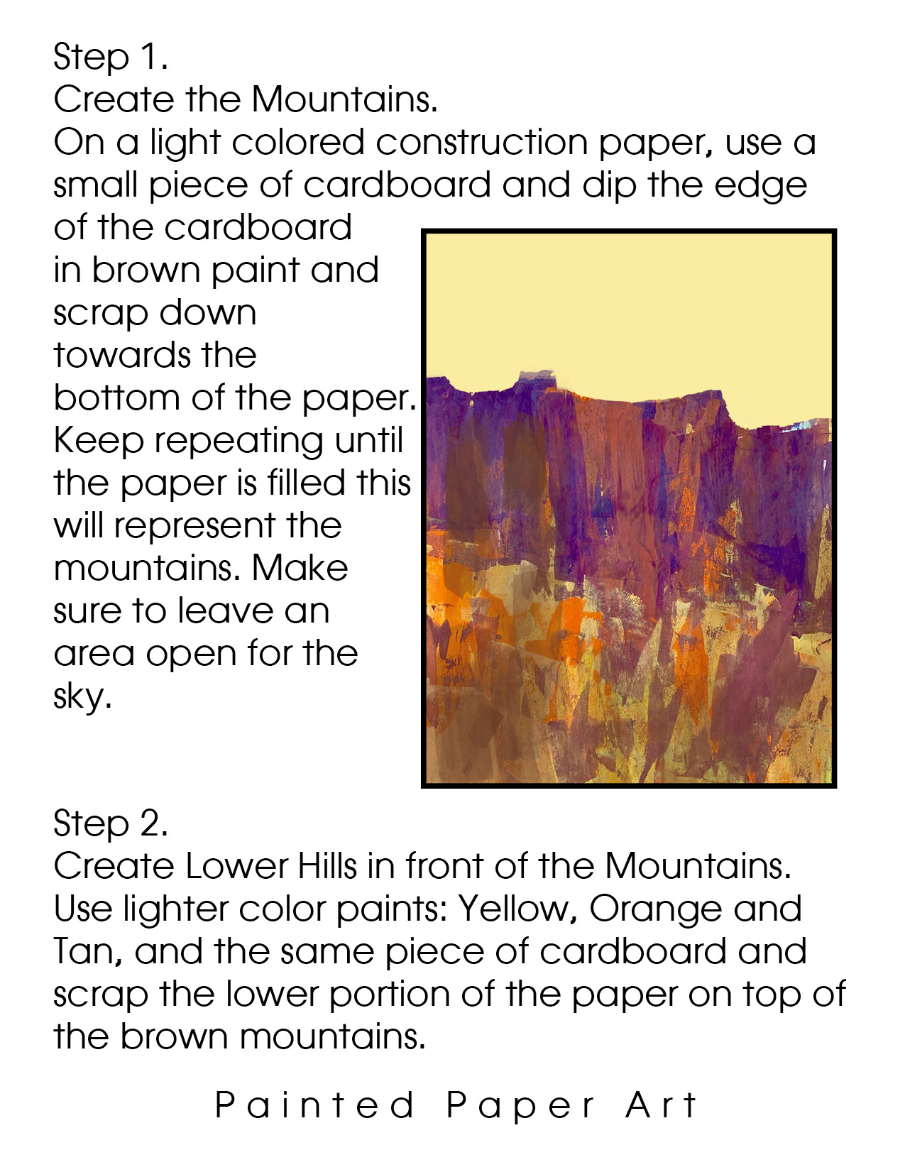 Native American Abstract Landscapes