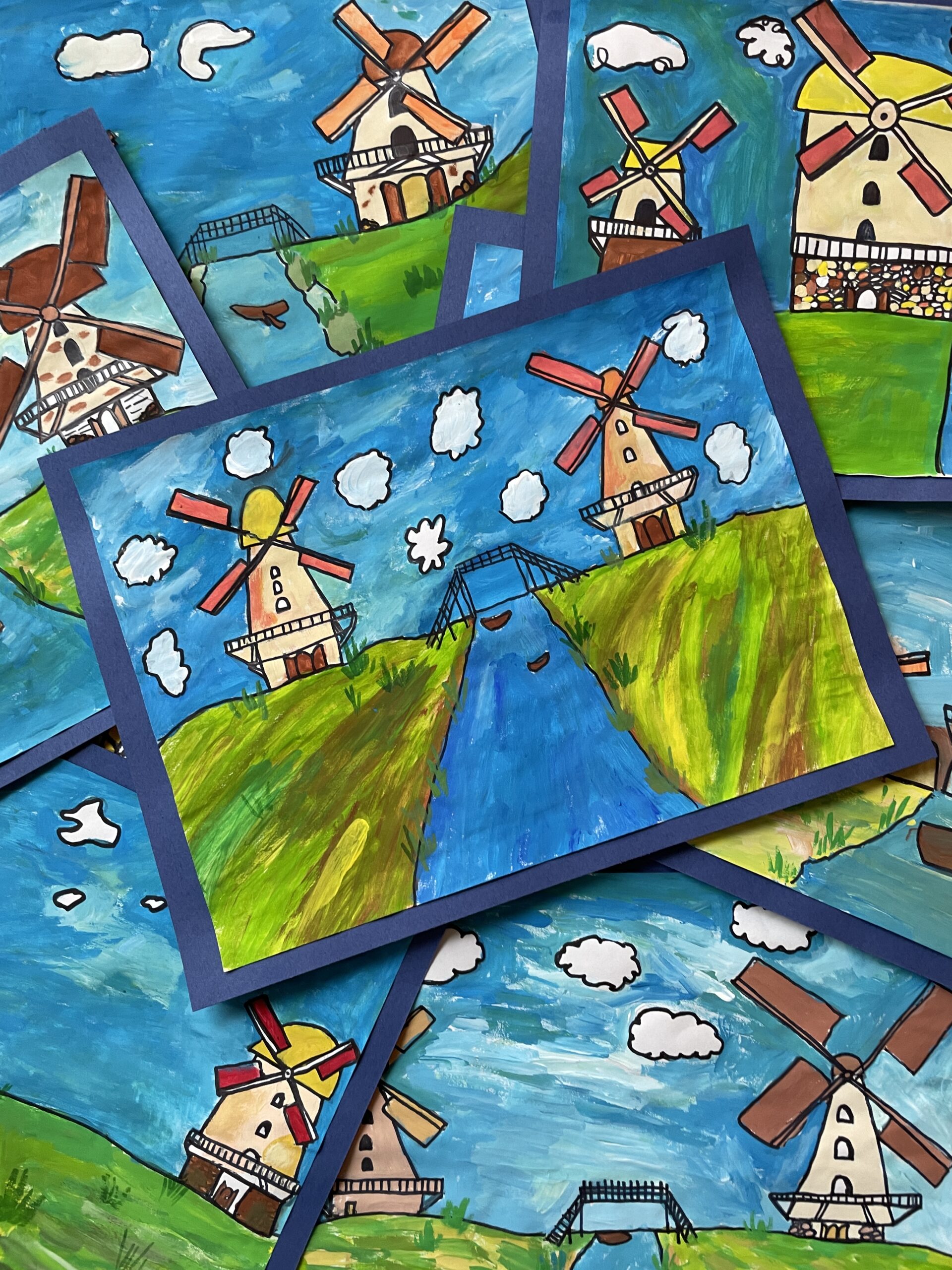 Monet’s Windmills